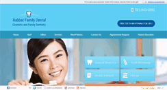 Desktop Screenshot of braintreemadentist.com